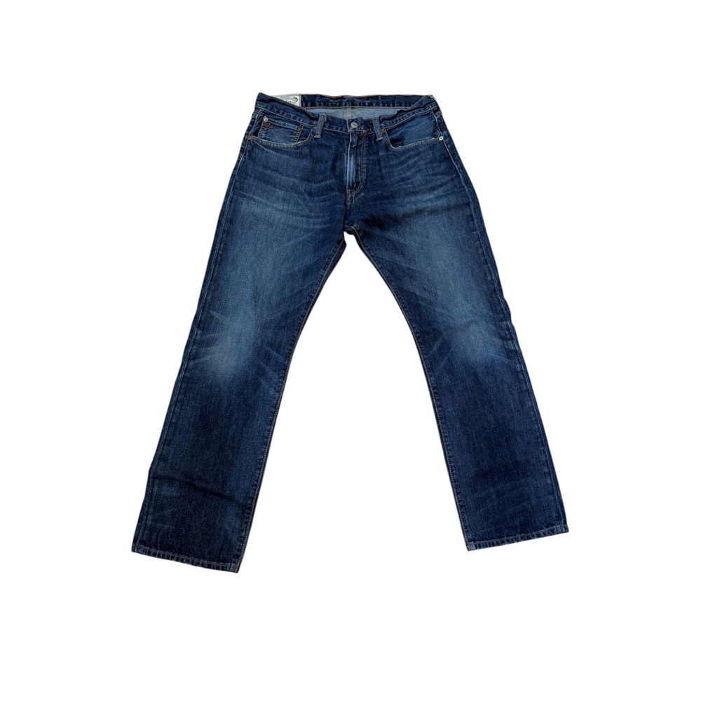 Polo Ralph Lauren Authentic Dungarees Straight Leg Blue Jeans 33x30 Dark Wash
